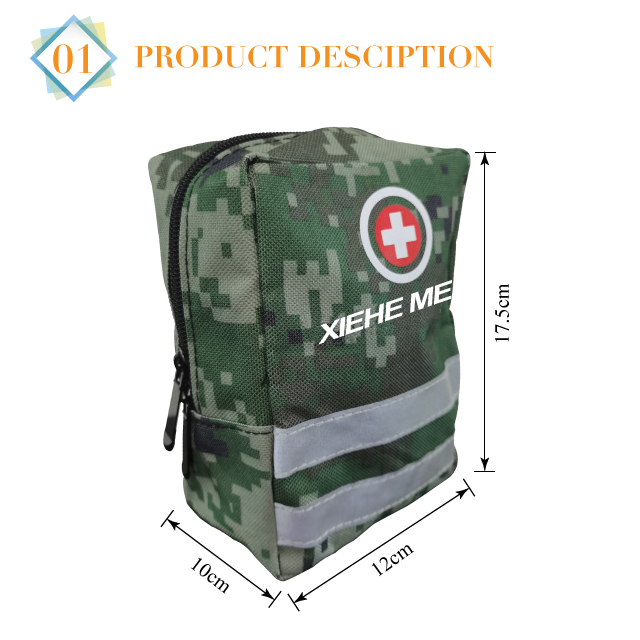 Emergenza esterna di sopravvivenza tattica di sopravvivenza militare campeggio campeggio escursionistico portatile kit kit di primo soccorso multi colori