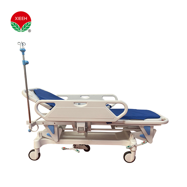 XIEHE Medical Pieghevole Regolabile Ambulanza Trasferimento Paziente Letto Di Emergenza Ospedale Barella Trolley