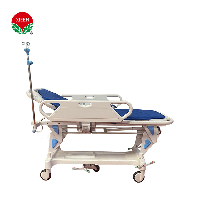 XIEHE Medical Pieghevole Regolabile Ambulanza Trasferimento Paziente Letto Di Emergenza Ospedale Barella Trolley